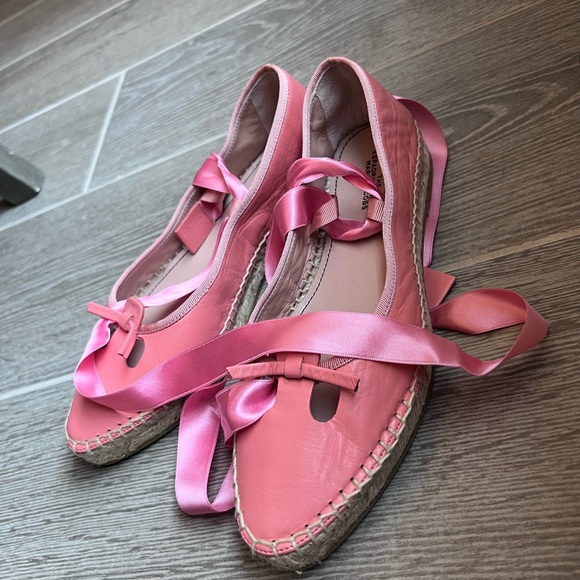 Marc Jacobs The Mouse Espadrille Lace-Up Flat, light pink - Picture 3 of 6